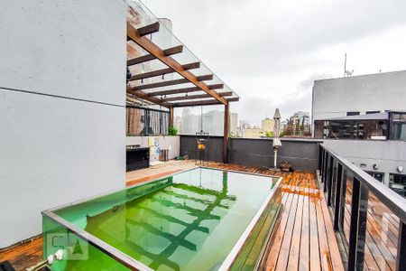 Apartamento para alugar com 140m², 1 quarto e 2 vagas Apartamento para alugar com 140m², 1 quarto e 2 vagasTerraço - Piscina