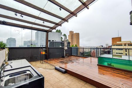 Apartamento para alugar com 140m², 1 quarto e 2 vagas Apartamento para alugar com 140m², 1 quarto e 2 vagasTerraço