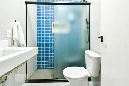 Banheiro de apartamento para alugar com 1 quarto, 44m² em Bela Vista, São Paulo