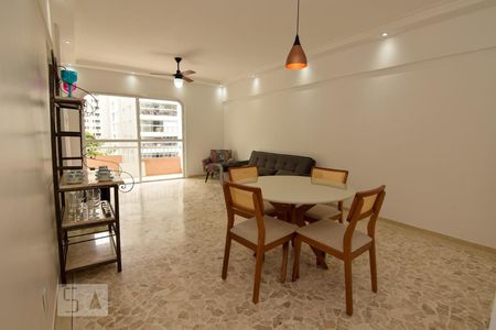 Sala de apartamento para alugar com 2 quartos, 120m² em Barra Funda, Guarujá