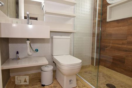 Apartamento para alugar com 120m², 2 quartos e 1 vagaBanheiro da Suíte
