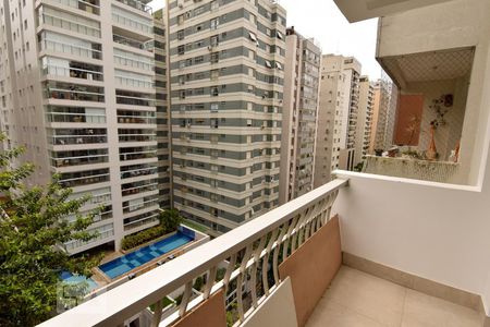 Varanda da Sala de apartamento para alugar com 2 quartos, 120m² em Barra Funda, Guarujá