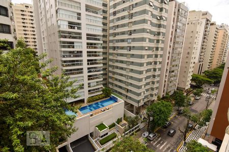 Vista da Varanda de apartamento para alugar com 2 quartos, 120m² em Barra Funda, Guarujá