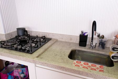 Cozinha / Torneira / Cooktop de apartamento para alugar com 1 quarto, 40m² em Vila Pirituba, São Paulo