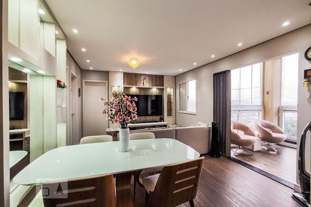 Sala de apartamento à venda com 2 quartos, 136m² em Super Quadra Morumbi, São Paulo