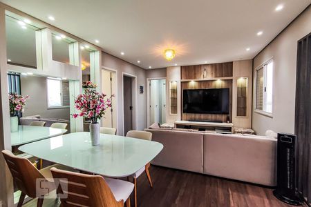 Sala de apartamento à venda com 2 quartos, 136m² em Super Quadra Morumbi, São Paulo