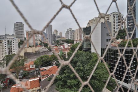 Vista da Suíte de apartamento para alugar com 2 quartos, 70m² em Pinheiros, São Paulo