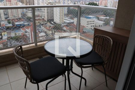 Varanda da Sala de apartamento para alugar com 1 quarto, 46m² em Bosque, Campinas