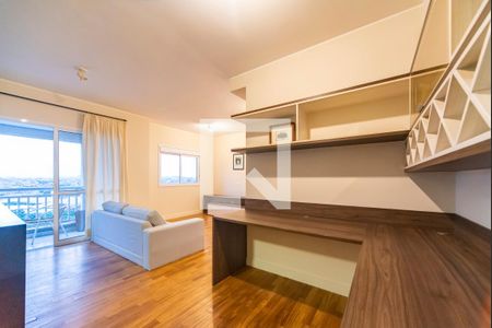 Sala de apartamento para alugar com 2 quartos, 66m² em Vila Homero Thon, Santo André