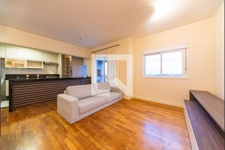 Sala de apartamento para alugar com 2 quartos, 66m² em Vila Homero Thon, Santo André