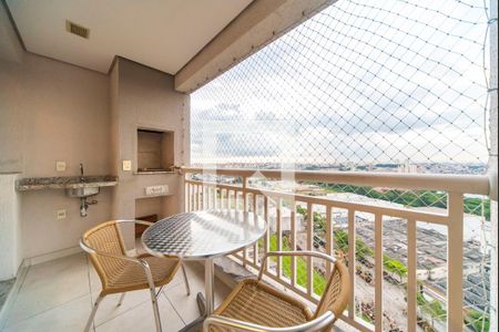 Varanda gourmet de apartamento para alugar com 2 quartos, 66m² em Vila Homero Thon, Santo André