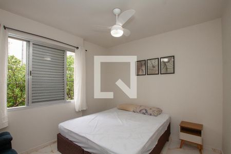 suíte de apartamento para alugar com 2 quartos, 52m² em Centro, Guarujá
