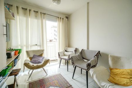 Sala e cozinha de apartamento à venda com 1 quarto, 32m² em Brás, São Paulo