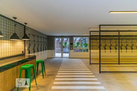 Apartamento para alugar com 28m², 1 quarto e sem vagaÁrea comum - Bicicletário