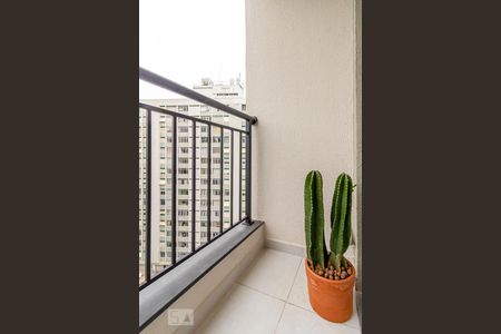 Apartamento para alugar com 28m², 1 quarto e sem vagaVaranda