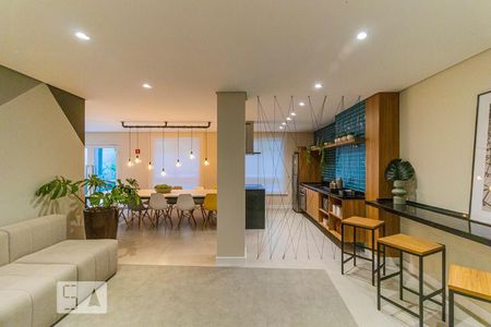 Apartamento para alugar com 28m², 1 quarto e sem vagaÁrea comum - Salão de festas