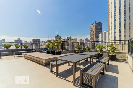 Apartamento para alugar com 28m², 1 quarto e sem vagaÁrea comum - Terraço