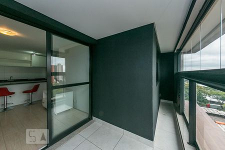 varanda de apartamento para alugar com 1 quarto, 45m² em Campina do Siqueira, Curitiba