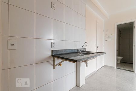 Apartamento à venda com 37m², 2 quartos e sem vagaCozinha e Área de Serviço