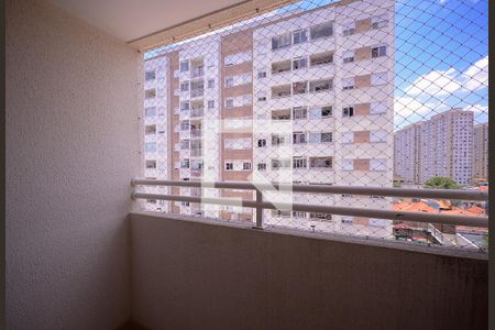 Varanda da Sala de apartamento para alugar com 2 quartos, 47m² em Parque Fongaro, São Paulo