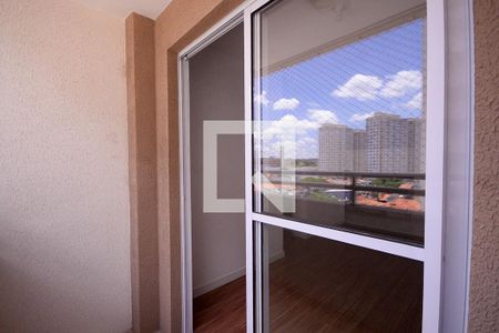 Varanda da Sala de apartamento para alugar com 2 quartos, 47m² em Parque Fongaro, São Paulo