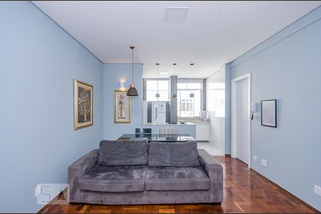 Sala de apartamento para alugar com 1 quarto, 44m² em Barro Preto, Belo Horizonte
