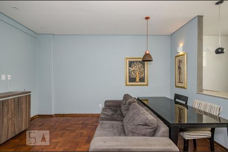 Sala de apartamento para alugar com 1 quarto, 44m² em Barro Preto, Belo Horizonte