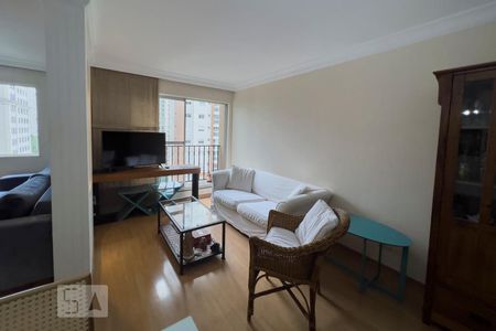 Sala de apartamento à venda com 2 quartos, 75m² em Vila Olímpia, São Paulo