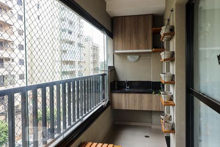 Varanda de kitnet/studio para alugar com 1 quarto, 45m² em Jardim Botânico, Ribeirão Preto