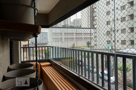 Studio para alugar com 45m², 1 quarto e 1 vaga Studio para alugar com 45m², 1 quarto e 1 vagaVaranda