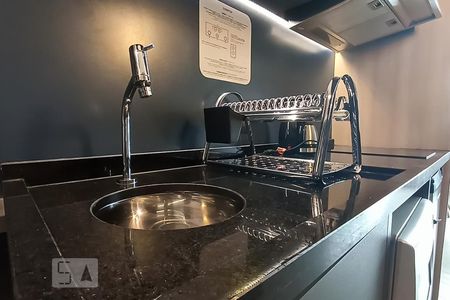 Studio para alugar com 30m², 1 quarto e 1 vagaDetalhe cozinha - Pia
