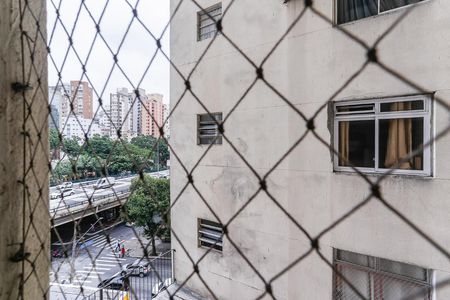 Vista Sala de apartamento para alugar com 1 quarto, 59m² em Santa Cecilia, São Paulo