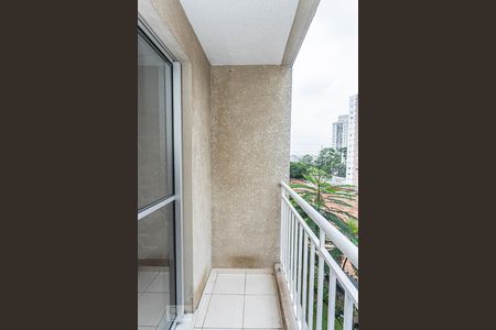 Varanda da Sala de apartamento para alugar com 2 quartos, 53m² em Jardim Íris, São Paulo