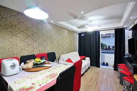 Sala  de apartamento à venda com 3 quartos, 73m² em Nova Petrópolis, São Bernardo do Campo