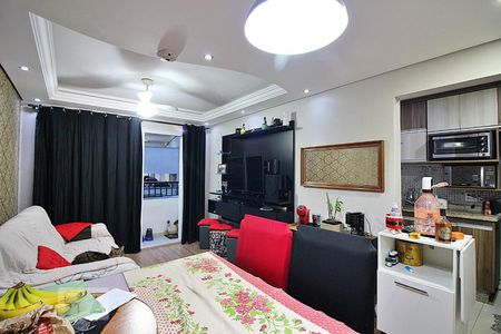 Sala  de apartamento à venda com 3 quartos, 73m² em Nova Petrópolis, São Bernardo do Campo