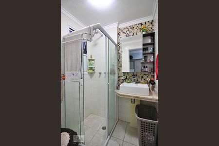 Banheiro da Suíte de apartamento à venda com 3 quartos, 73m² em Nova Petrópolis, São Bernardo do Campo