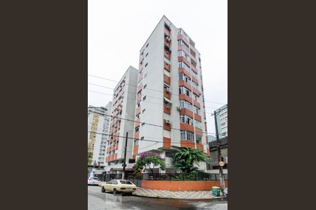 Fachada de apartamento para alugar com 1 quarto, 55m² em José Menino, Santos