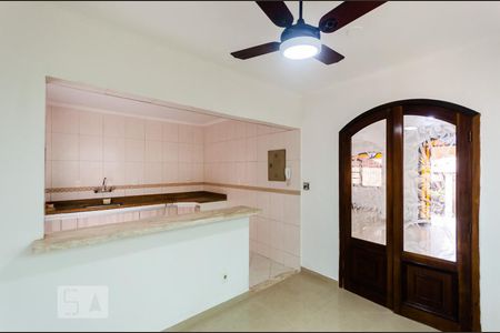 Sala de jantar de casa para alugar com 3 quartos, 117m² em Campo Grande, Santos