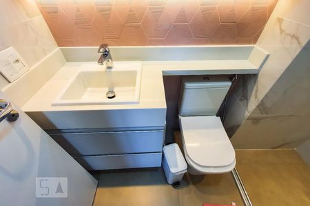 Studio para alugar com 28m², 1 quarto e 1 vaga Studio para alugar com 28m², 1 quarto e 1 vagaBanheiro