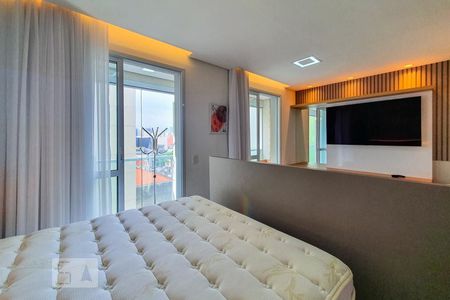 Studio para alugar com 28m², 1 quarto e 1 vaga Studio para alugar com 28m², 1 quarto e 1 vagaQuarto