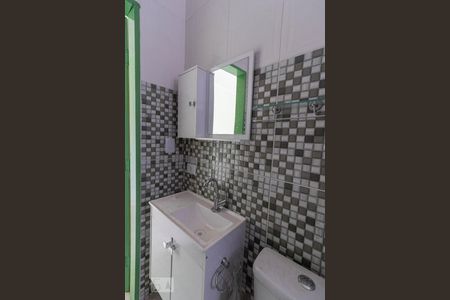 Banheiro - Pia de kitnet/studio para alugar com 1 quarto, 27m² em Jardim Paraíso, São Paulo