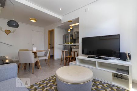 Sala de apartamento para alugar com 1 quarto, 55m² em Itaim Bibi, São Paulo