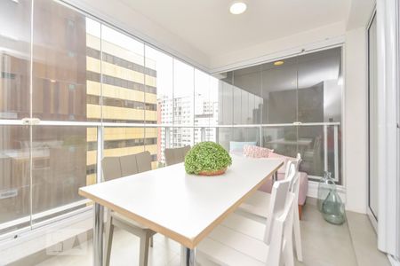 Varanda de kitnet/studio para alugar com 1 quarto, 35m² em Consolação, São Paulo