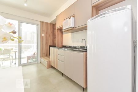 Studio para alugar com 35m², 1 quarto e 1 vaga Studio para alugar com 35m², 1 quarto e 1 vagaCozinha