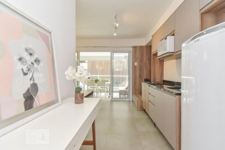 Entrada de kitnet/studio para alugar com 1 quarto, 35m² em Consolação, São Paulo