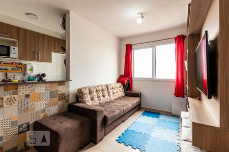 Sala  de apartamento à venda com 2 quartos, 46m² em Cangaíba, São Paulo