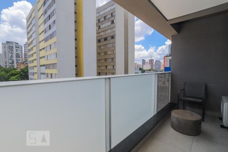 Apartamento à venda com 26m², 1 quarto e 1 vagaVaranda