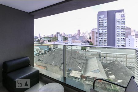Studio para alugar com 26m², 1 quarto e 1 vagaVaranda