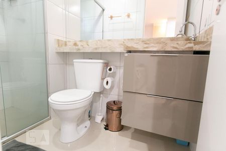 Studio à venda com 27m², 1 quarto e sem vagaDetalhe banheiro