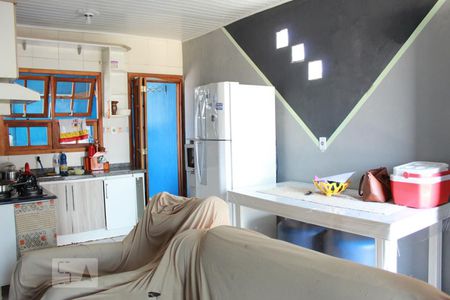 Sala de apartamento para alugar com 1 quarto, 55m² em Harmonia, Canoas
